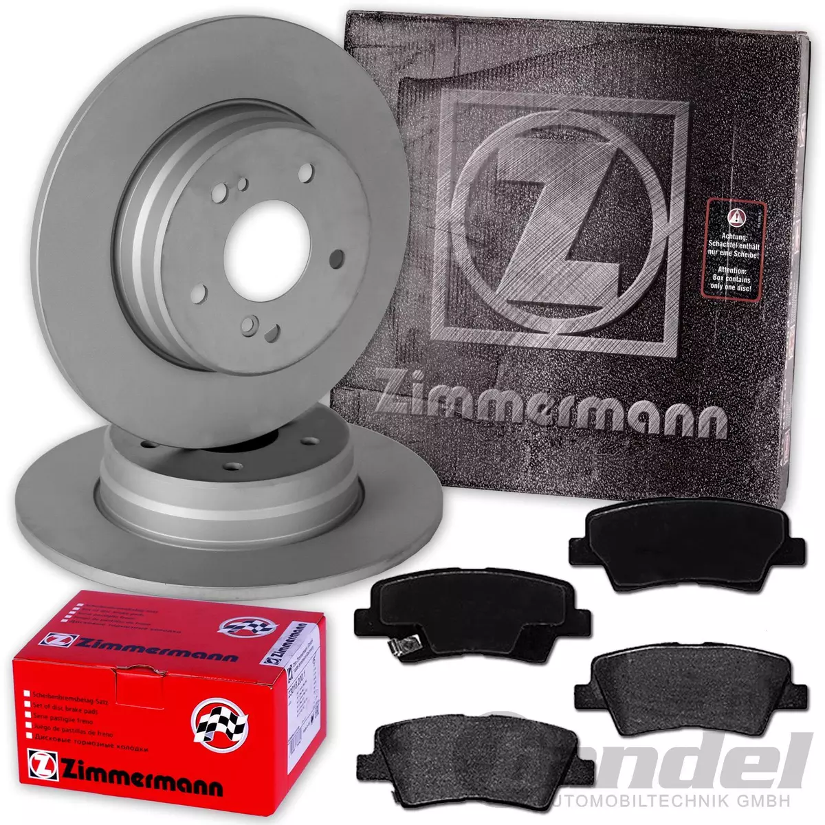 Зіммерманн: найкращий вибір гальмівних систем для BMW X3 (E83)