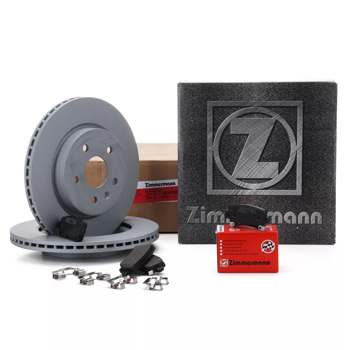 Комплект гальмівних колодок і дисків Zimmermann для SUZUKI LIANA 1.3