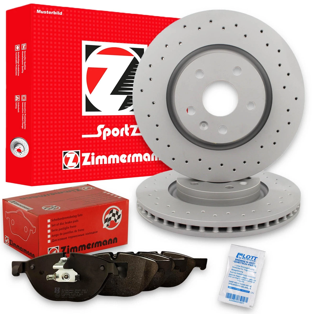 Запчастини Zimmermann для CITROEN XSARA Break (N2): безпечний вибір