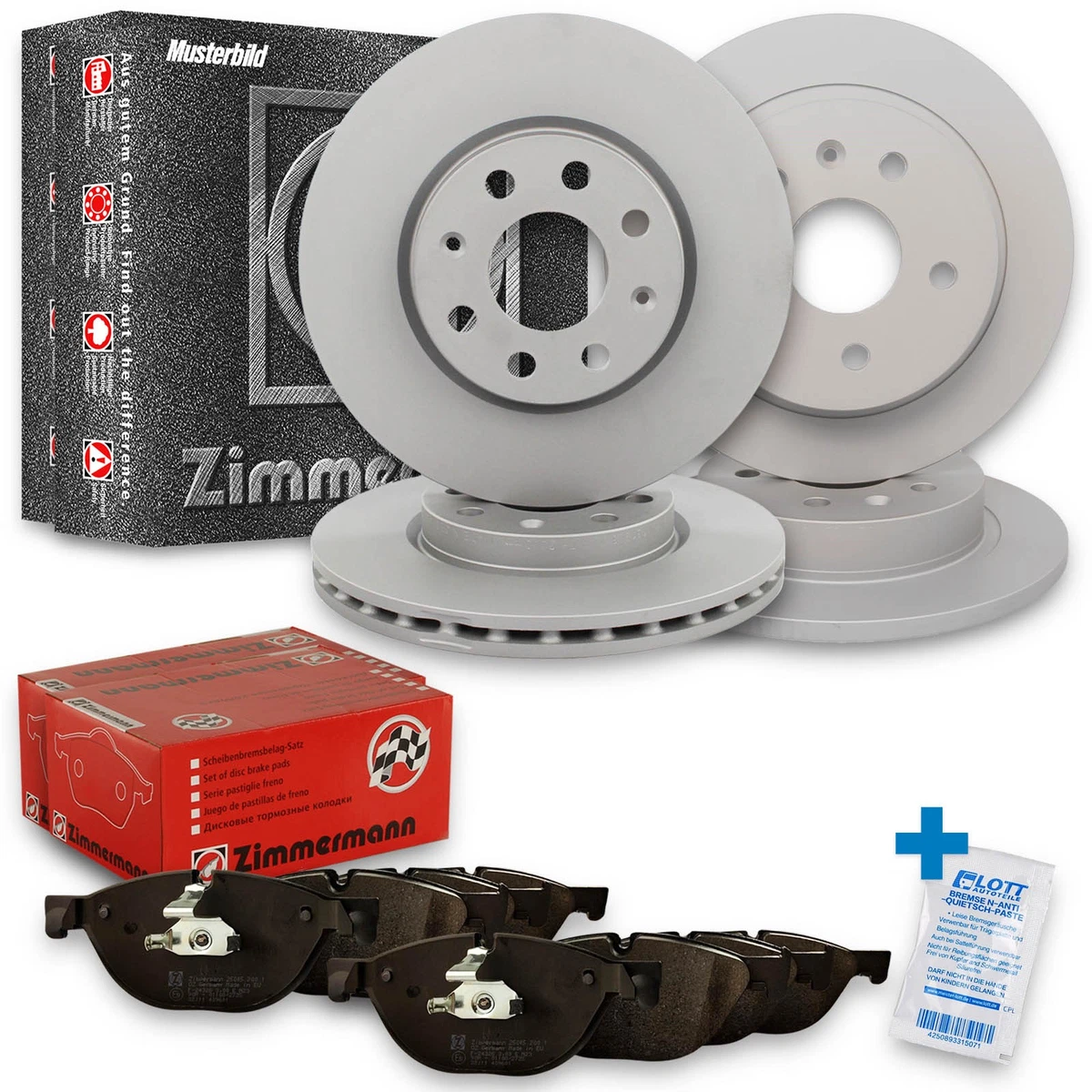 Безпечне гальмування для Audi A6 Avant (4B5, C5): якісні диски і колодки Zimmermann