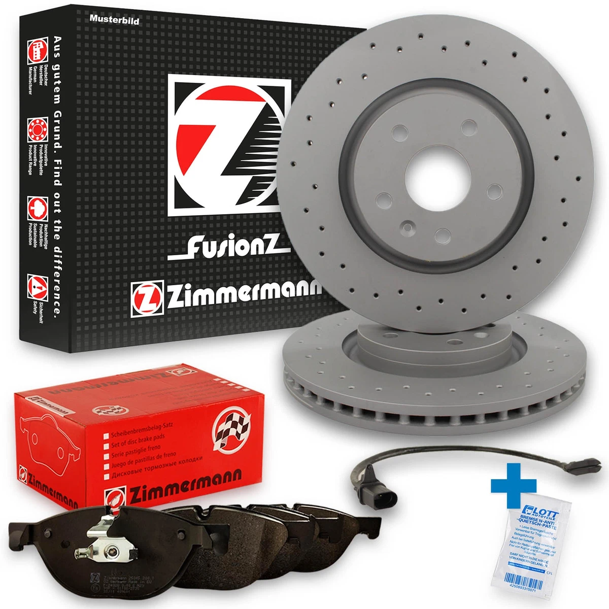 Безпечне гальмування з Zimmermann для CITROEN BERLINGO Furgon