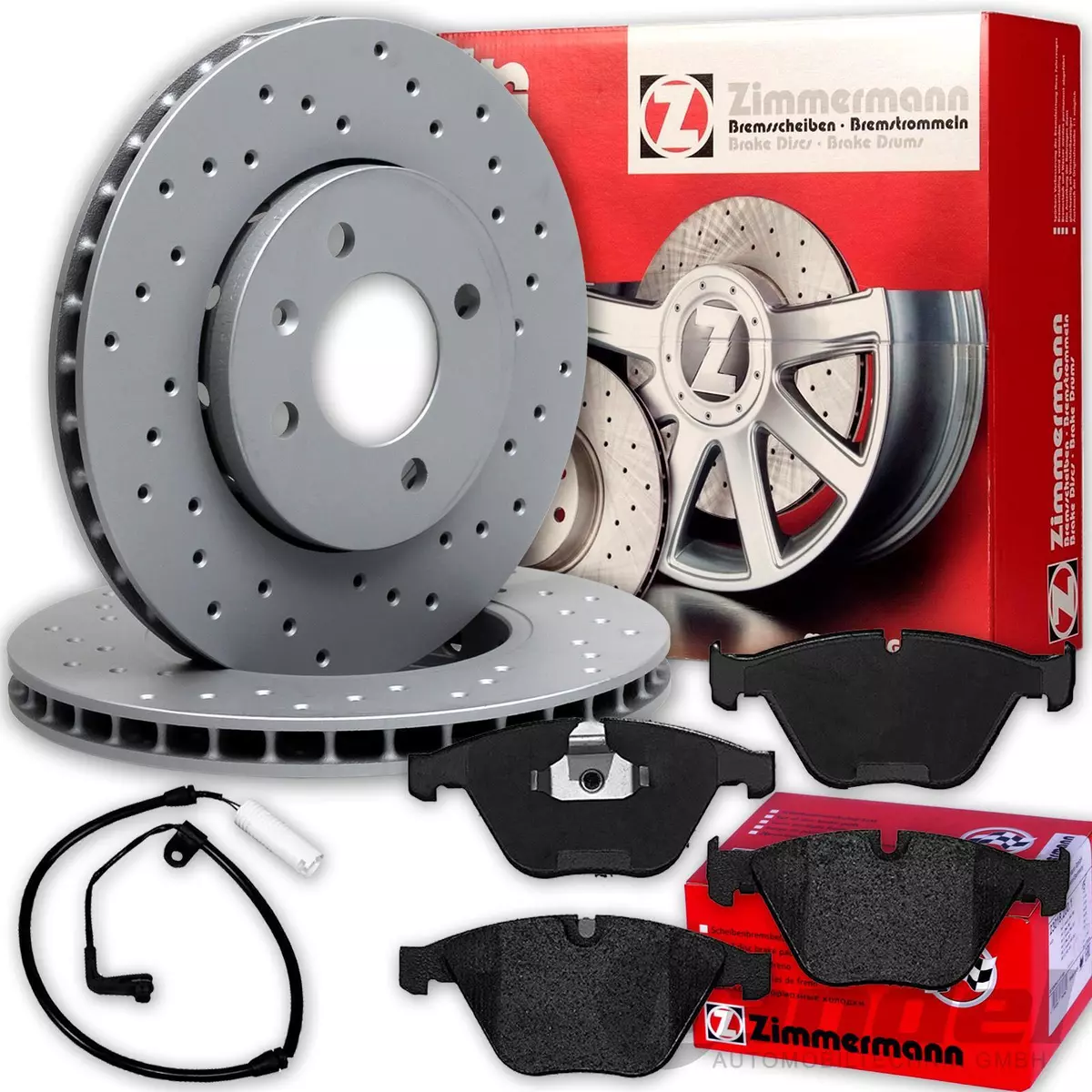 Гальмівні диски і колодки Zimmermann для MAZDA 3 BP – безпека та якість