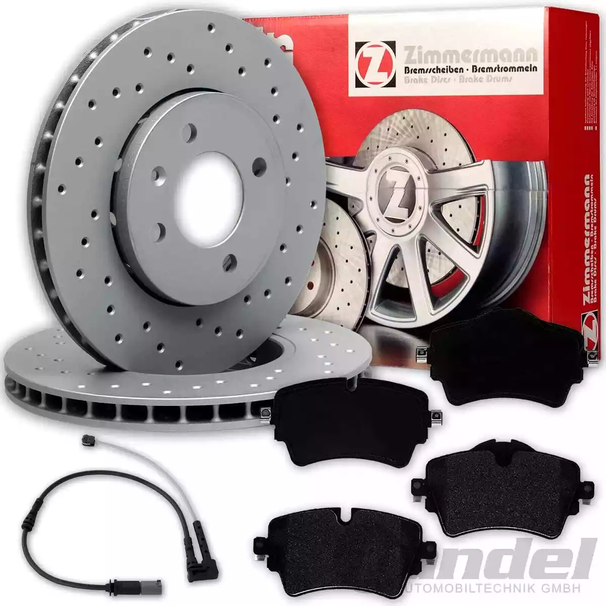 Зіммерманн для FIAT PANDA (141_): якість гальмівних дисків т