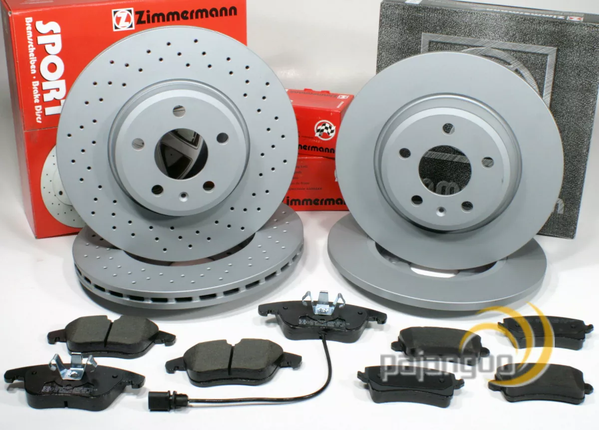 Гальмівні колодки та диски Zimmermann для VW Passat Alltrack (2012-2014)