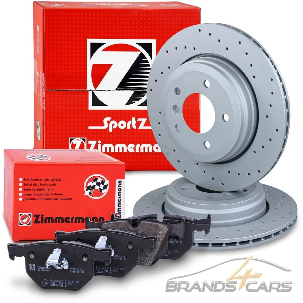 Гальмівні колодки та диски Zimmermann для VW Passat Alltrack (2012-2014)